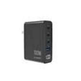 Gembird TA-UC-1A3C-PD100-01-BK 4-port GaN USB nopealatinen 100W