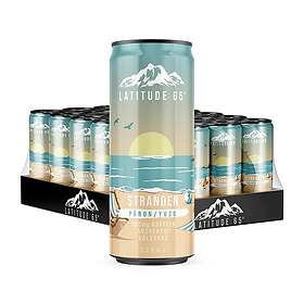 Latitude 65 Pear/Yuzu 330ml 24 pack