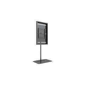Multibrackets M Pro Series stand for flat panel single pole black Max 50kg 49"