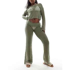 Only Onlregent Hw Flare Dnm Lace Belt Tai (Dame)
