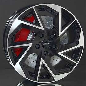 Dezent AP Svart/polerad 6.5x17 5/114.3 ET45 CB60.1
