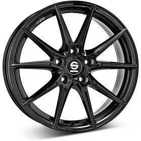 Sparco DRS Gloss Black 7.5x17 5/108 ET45 CB73.1