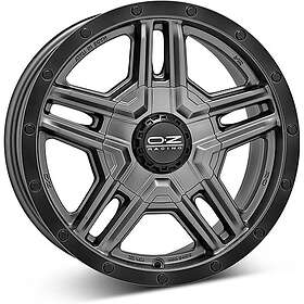 OZ Rally Adventure Matt Dark Graphite Black 8X17 5/120 ET35 CB65.1