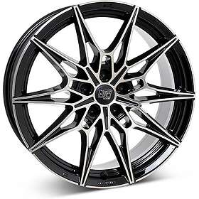 MSW 75 Gloss Black 9x20 5/120 ET39 CB73.1