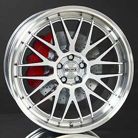 DOTZ Bilbao Blaze Silver 8.5X19 5/112 ET25 CB70.1