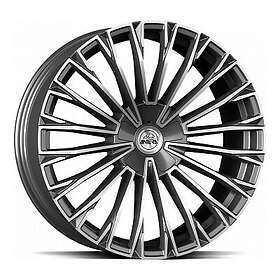 Antera A103 Månegrå Diamond 9.5x22 5/114.3 ET35 CB64.1