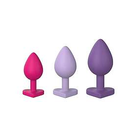 Dream Toys Triple Heart Anal Plug Set
