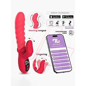 IntoYou Tingly Vibrator Med Finger Vaggende App
