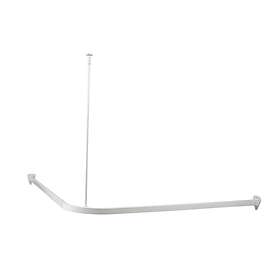 Habo Draperiskena Shower rod 90x90cm White