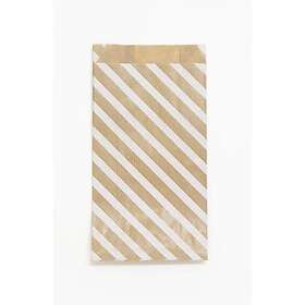 Clairefontaine Stripe Kraft Gavepose 11x21cm