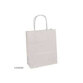 Clairefontaine Kraft Sac cadeau Blanc 16x8x21cm
