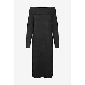 Vero Moda Vmcboom Off-the-shoulder Ribbed Midi Klänning
