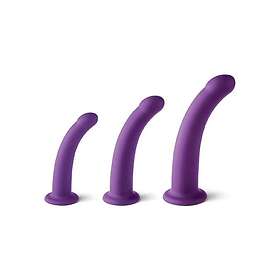 Vergite Set Of 3 Silicone Dildos