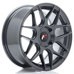Japan Racing JR18 Hyper Gray 17x7 4x100 ET40