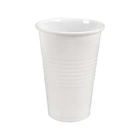 Abena Plastglas Hvit 20cl 100-pack