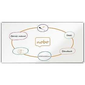 Nobo Whiteboard PremiumP lakk 100x200cm