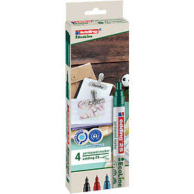 Edding 25 EcoLine Marker 4-pack