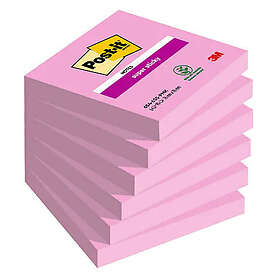 Post-It Notater Rosa 76x76mm