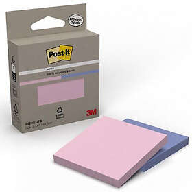 Post-It Notater Enkle 76x76mm 2-pack