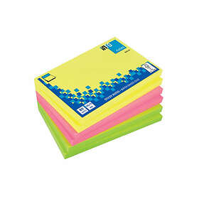 Info Notatbok Neon 125x75mm 6