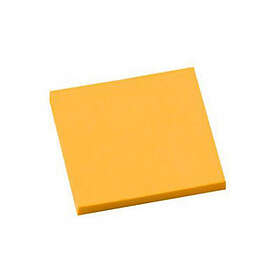 Info Notatbok Neon Orange 75x75mm