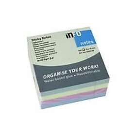 Info Notater Pastel Pink 75x75mm