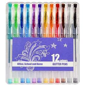 BNT Office Glitterpenner Fineliner 0.7mm 12-pack