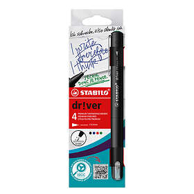 Stabilo Dr!ver Fineliner 0.4mm 4-pack