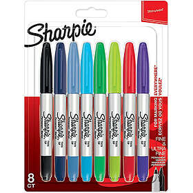 Sharpie Markør 8-pack