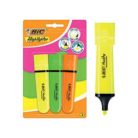 BIC Brite Liner Markører 3-pack