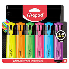 Maped Neon Markører 6-pack