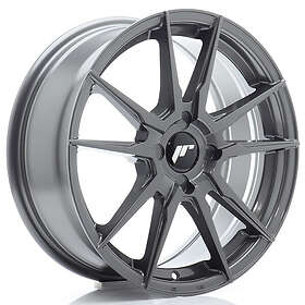 Japan Racing JR21 Hyper Gray 18x8.5 5x108 ET45