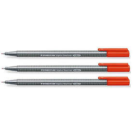 Staedtler Triplus Fineliner 0.3mm (Punainen)