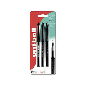 Uni-ball 188 Air Rollerball Pen 0.5mm (Black) 3-pack