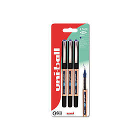 Uni-ball 150 Eye Rollerball Pen 1.0mm (Blå) 3-pack