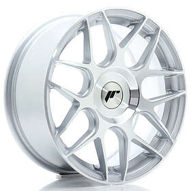 Japan Racing JR18 Sølv 18x7.5 5x120 ET40