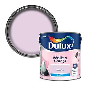 Dulux Matt Emulsion Paint Pretty Pink 2.5L