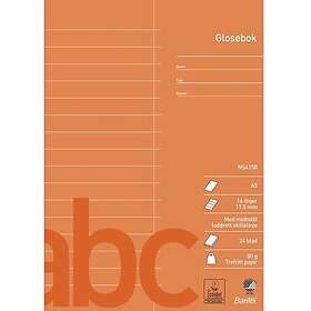 Bantex Notatbok A5 80g Linjert