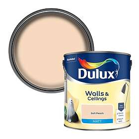 Dulux Matt Emulsion Paint Soft Peach 2.5L