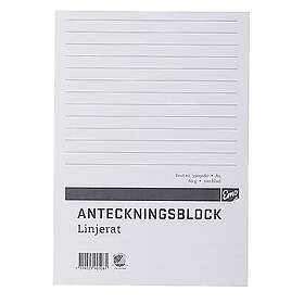EMO Anteckningsbok A5 60g Prickig