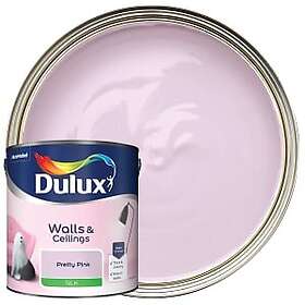 Dulux Silk Emulsion Paint Pretty Pink 2.5L