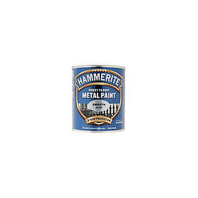 Hammerite Metal Paint Smooth Finish Silver 0.25L