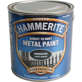 Hammerite Metal Paint Smooth Finish Dark Green 0.25L