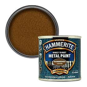 Hammerite Hammered Finish Metal Paint Copper 0.25L