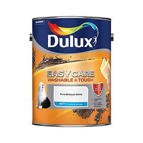 Dulux Easycare Paint Matt Pure Brilliant White 5L
