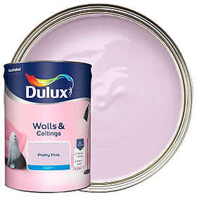 Dulux Matt Emulsion Paint Pretty Pink 5L
