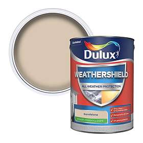 Dulux Weathershield Smooth Masonry Paint Sandstone 5L