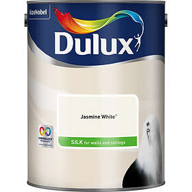 Dulux Silk Emulsion Paint Jasmine White 5L