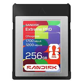 SanDisk Extreme PRO CFexpress Type B 1700MB/s 1200MB/s 256Go