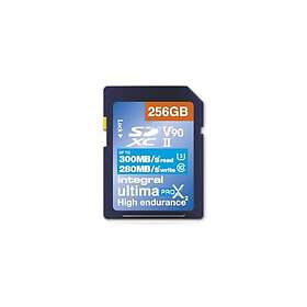 Integral UltimaPro X2 SDXC UHS-II U3 V90 300/280MB/s 256GB